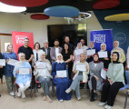 Conclusion of the "English for Business" Course within the American House Activities in Hebron and Graduation of Participants