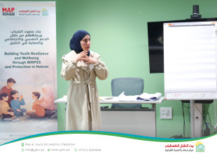 Hebron YDRC Concludes the first "Wellbeing Camp"