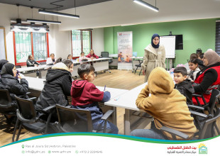 Hebron YDRC Concludes the first "Wellbeing Camp"