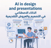 تدريب الذكاء الاصطناعي في التصميم والعروض التقديمية