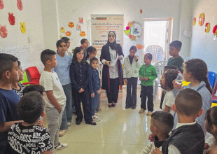 Hebron YDRC Implements a Series of Psychosocial Support Activities for Children at Nrsan Cultural Center under Child Protection and Emergency Education Project