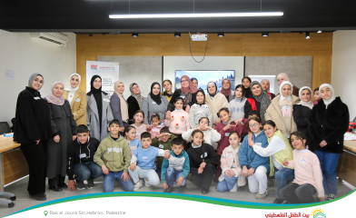 Hebron YDRC Concludes the first "Wellbeing Camp"