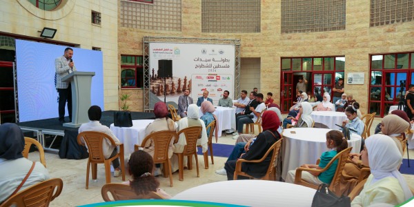 Hebron YDRC Hosts the Launch of the Palestine Women's Chess Championship as Part of the "Our Home 2026" Season