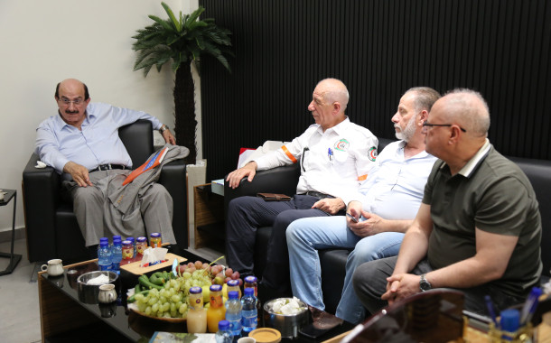 Dr. Samir Jarrad Visits the Youth Development Resource Center – Hebron